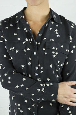 Equipment Slim Signature Blouse